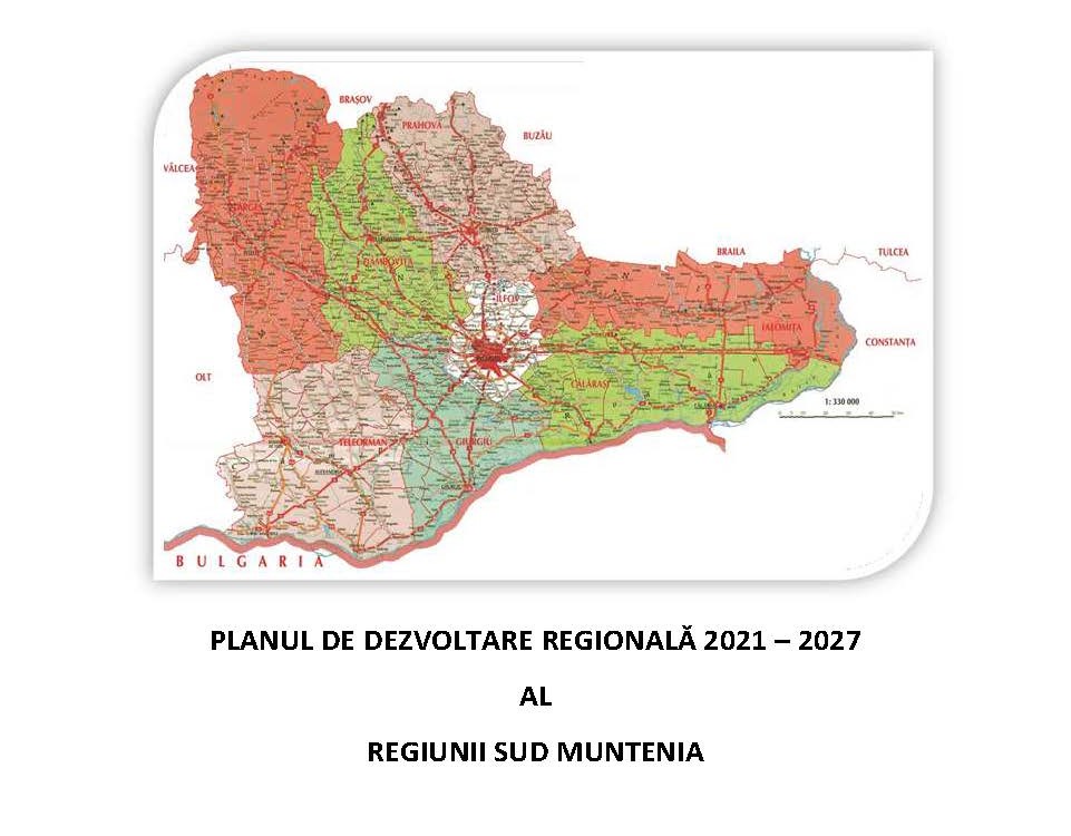 Reuniunea Comitetului Regional de Planificare pentru avizarea Planului de Dezvoltare Regională Sud-Muntenia 2021-2027